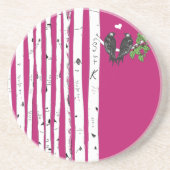 Dessous de verre vintages de Bird Bird Tree (Devant)