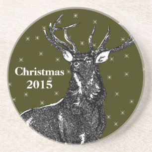 Dessous de verre Vintages verts Buck Je préfère ch