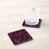 Dessous-de-verre violet Abstrait (Côté Droit)