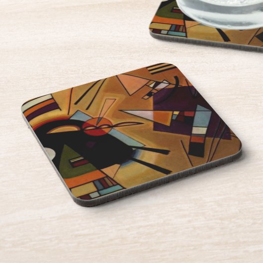 Dessous-de-verre Violet noir Kandinsky (Côté gauche)