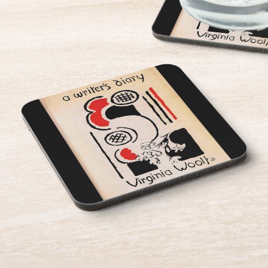 Dessous-de-verre Virginia Woolf Vanessa Bell Couverture d'un journa (Côté gauche)