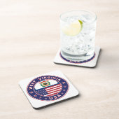 Dessous-de-verre Virginie-Occidentale, autocollant de Virginie Occi (Côté Droit)