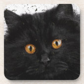 Dessous-de-verre Visage Perse Noir (Devant)