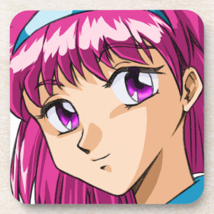 Dessous-de-verre Visages de l'Anime et de la Manga