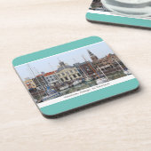 Dessous-de-verre Vissershaven View, Vlissingen, Pays-Bas (Côté gauche)