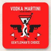 Dessous-de-verre Vodka Martini Drink Gift (Devant)
