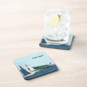 Dessous-de-verre Voile de Rhode Island (Côté Droit)