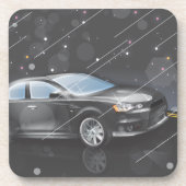 Dessous-de-verre Voiture de sport (Devant)