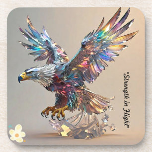Dessous-de-verre "Vol d'aigle artistique"