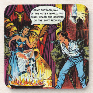 Dessous-de-verre Volcan de Vengeance - bande dessinée