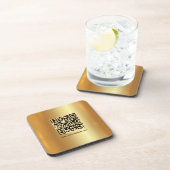 Dessous-de-verre Votre Modèle moderne et élégant personnalisé QR Co (Côté Droit)