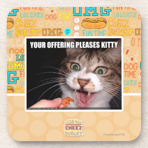 Dessous-de-verre Votre Offre Plaisirs Kitty
