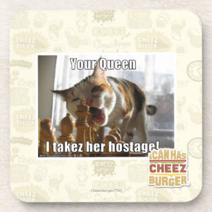 Dessous-de-verre Votre reine, takez d'I son otage