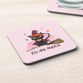 Dessous-de-verre Vous Êtes Magique Chat De Sorcière (Côté gauche)