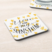 Dessous-de-verre Vous êtes mon soleil (Côté gauche)