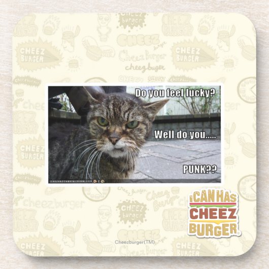 Dessous-de-verre Vous sentez-vous chanceux ? (Devant)