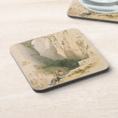 Dessous-de-verre Voûte triomphale croisant le ravin menant à Petr (Côté gauche)