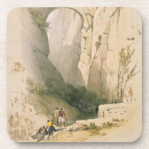 Dessous-de-verre Voûte triomphale croisant le ravin menant à Petr