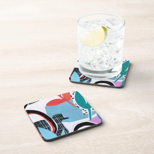 Dessous-de-verre Voyage Abstrait (Côté Droit)