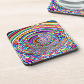 Dessous-de-verre Voyage psychédélique (Côté gauche)