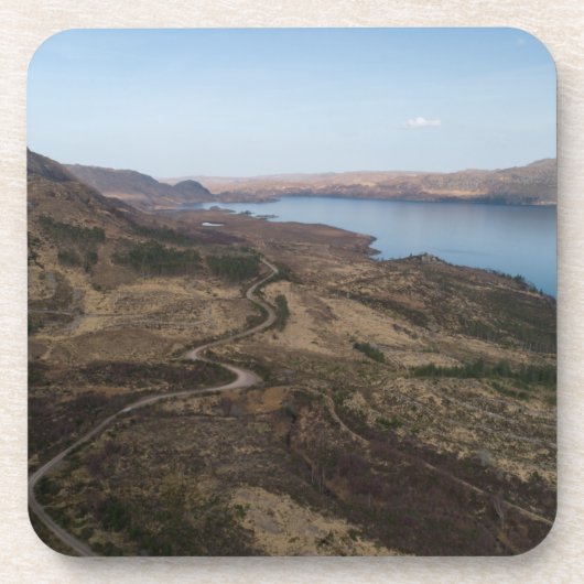 Dessous-de-verre Vue aérienne de Loch Maree (Devant)