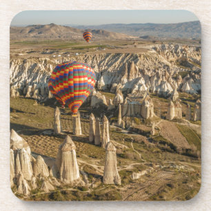 Dessous-de-verre Vue Aérienne Des Ballons À Air Chaud, Cappadoce 