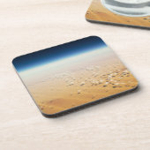 Dessous-de-verre Vue aérienne d'un désert (Côté gauche)