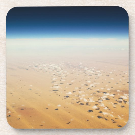 Dessous-de-verre Vue aérienne d'un désert (Devant)