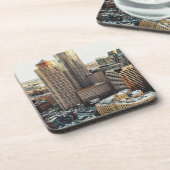 Dessous-de-verre Vue de Boston (Côté gauche)