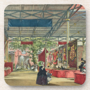 Dessous-de-verre Vue de la section de l'Inde de la grande