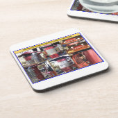 Dessous-de-verre Vue d'ensemble de l'extérieur de l'aspirateur (Côté gauche)