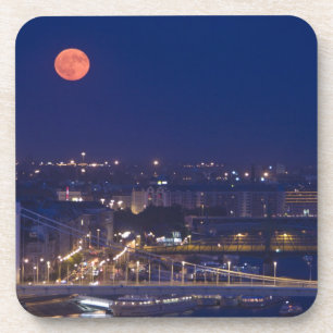 Dessous-de-verre Vue depuis le bassin des pêcheurs à côté de Matyas