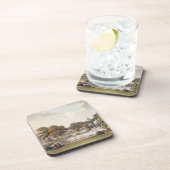 Dessous-de-verre Vue du dôme, pavillon de Brighton, gravé par (Côté Droit)