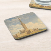 Dessous-de-verre Vue du nord-ouest d'abbaye de Fonthill (la semaine (Côté gauche)