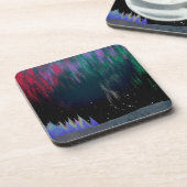 Dessous-de-verre Vue du Nord Paysage contemporain (Côté gauche)