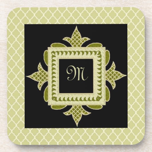 Dessous-de-verre vue Fleur-De-lis (Devant)