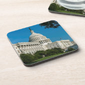Dessous-de-verre Vue occidentale de bâtiment de capitol (Côté gauche)
