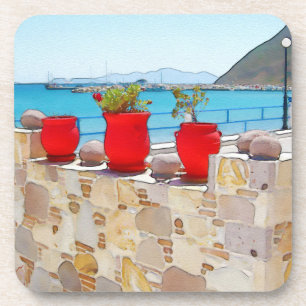 Dessous-de-verre Vue sur la mer