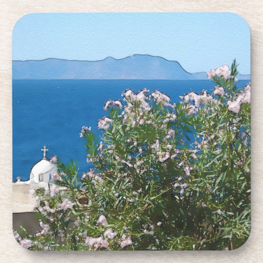 Dessous-de-verre Vue sur la mer (Devant)
