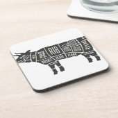 Dessous-de-verre w Graphique Boucher (Côté gauche)