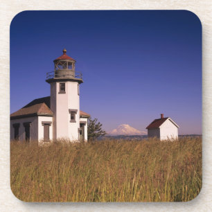 Dessous-de-verre WA, île Maury, phare de Point Robinson,