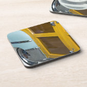 Dessous-de-verre WA, Seattle, automobile américaine classique. 2 (Côté gauche)