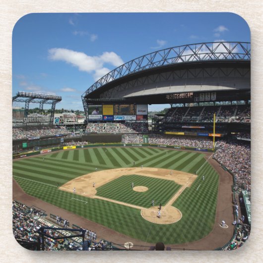 Dessous-de-verre WA, Seattle, Safeco Field, base-ball des Mariners (Devant)