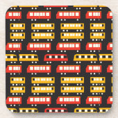Dessous-de-verre Wagons de train (Devant)