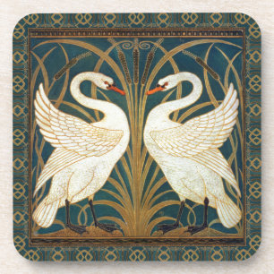 Dessous-de-verre Walter Crane Swan