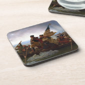 Dessous-de-verre Washington croisant le Delaware par Emanuel Leutze (Côté gauche)