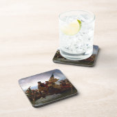 Dessous-de-verre Washington croisant le Delaware par Emanuel Leutze (Côté Droit)