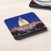 Dessous-de-verre Washington DC Capitol américain à Dusk (Côté gauche)