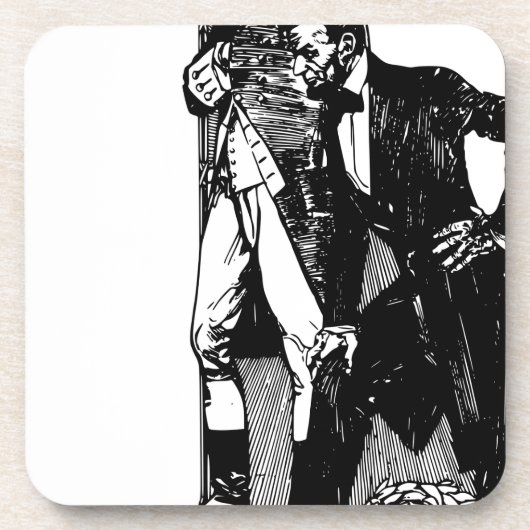 Dessous-de-verre washington lincoln (Devant)