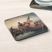 Dessous-de-verre Washington Traverser le Delaware par Emanuel Leutz (Côté gauche)